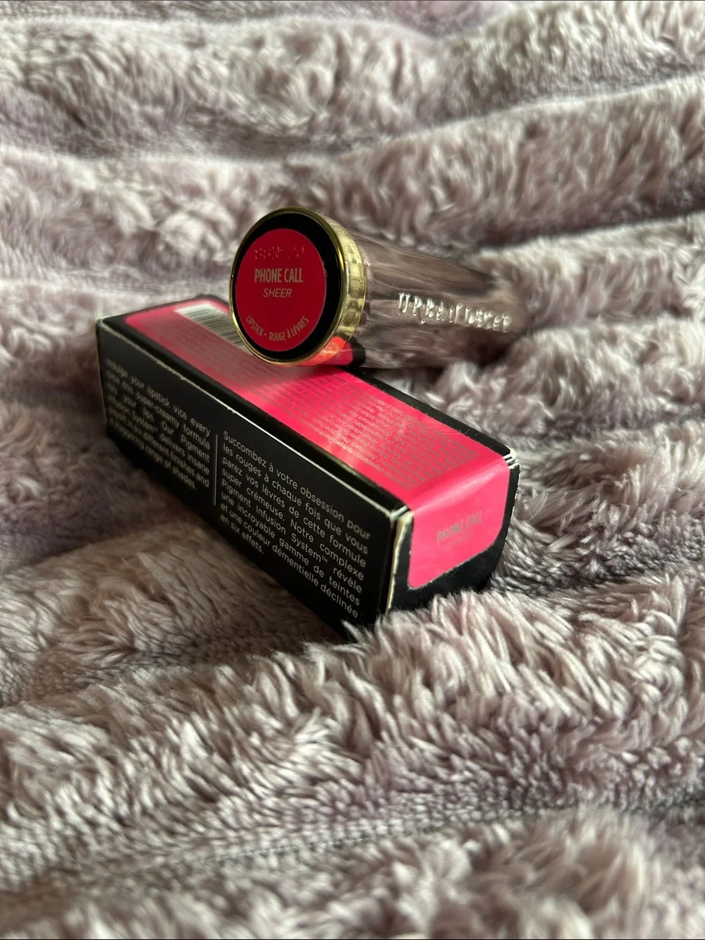 NIB Urban Decay Vice Lipstick - Phone Call (sheer)